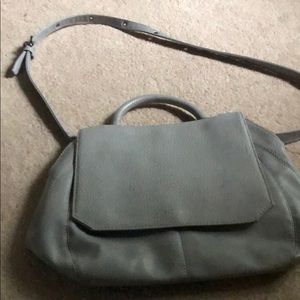 A gray Matt and Nat  purse
